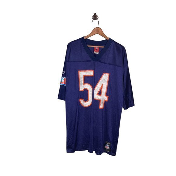 Reebok Men's L NFL Brian Urlacher #54 Super Bowl XLI 2007 Chicago Bears‎ Jersey - Picture 2 of 6